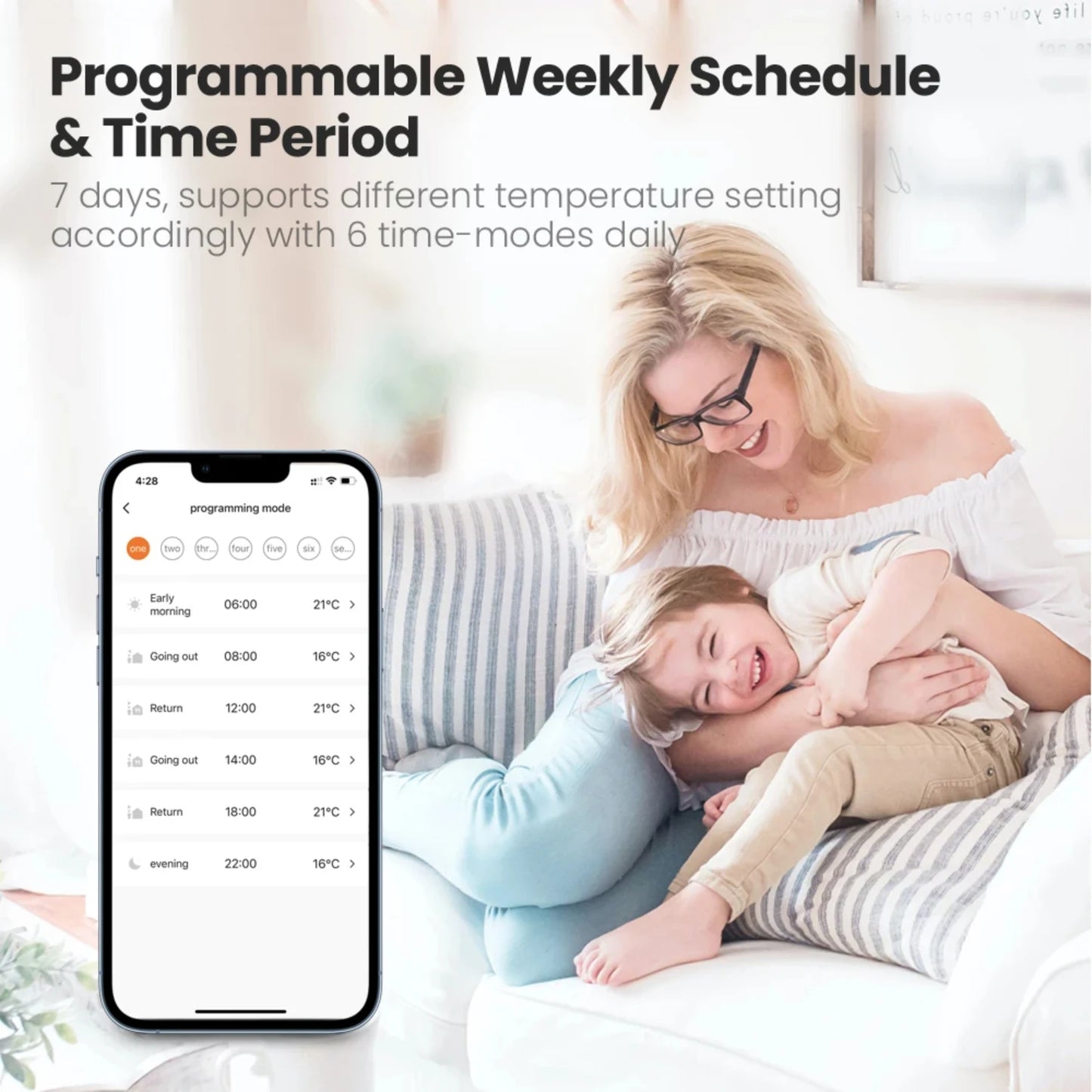 ZigBee3.0 Smart Thermostat Radiator Actuator TRV Thermostatic Valve Controller Works With Alexa Alice