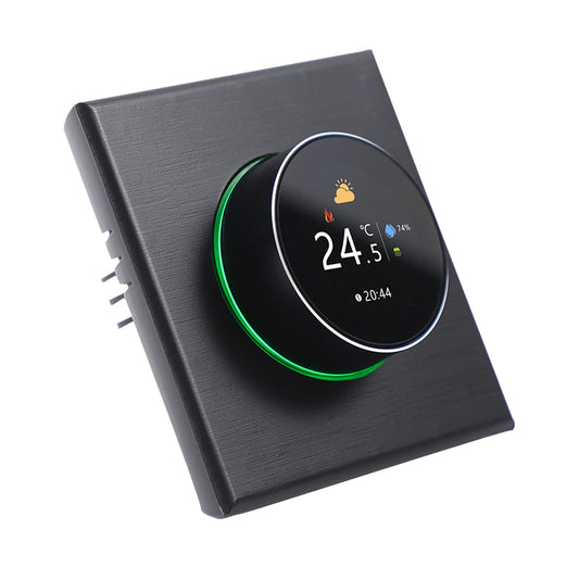 WiFi Smart Thermostat Temperature Controller Weekly Programmable Button Control/ Mobile APP/ Voice Control Compatible with Alex