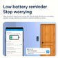 2K Wireless Doorbell Camera, Intelligent Visual Doorbell Home Intercom HD Night Vision 2.4GWiFi Rechargeable Security Door Doorb