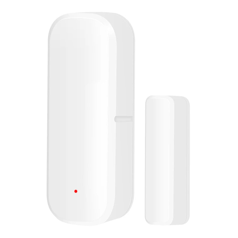 Wireless Security Alarm Door Sensor WiFi/Zigbee Smart Door Sensor Support for Google Home/Alexa Tuya for Bussiness Burglar Alert