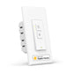Meross HomeKit WiFi Smart Ceiling Fan Switch Light Switch Dimmer Light Switch Voice Control Need Neutral Wire Support  Alexa