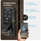 Secure Pro Smart Lock Wi-Fi, Keyless Entry Digital Keypad Door Lock, 3D Biometric Fingerprint Sensor Front Door with Handle, Vo