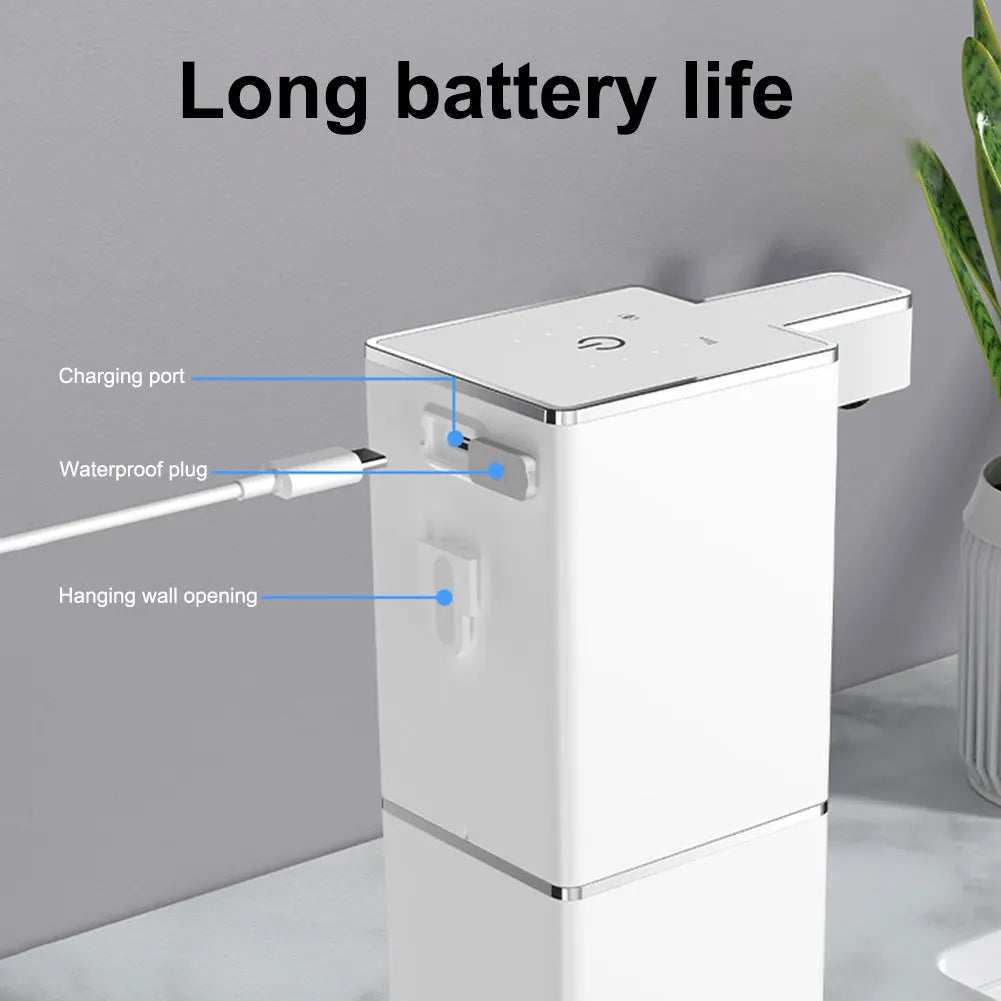 Hand Soap Dispenser Touchless Electric Soap Dispenser Hands Free Auto Soap Dispenser for Kitchen Bathroom