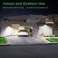Solar Outdoor Lights - LED Motion Sensor Light with Remote Waterproof Security Flood Light for Patio Garage Porch Yard