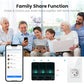 Melery Wifi Smart Power Plug AU Adapter Color LED Light Mini Homekit Socket Voice Control Works with Alexa Google Home Tuya App
