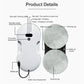 Window Cleaning Robot Dual Nozzle Automatic Glass Cleaning Ultra-thin Body Electric Remote Control Wireless  Window Cleaning
