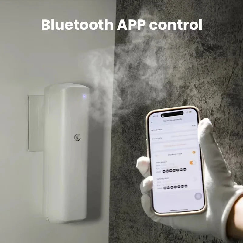 Plug in Wall Fragrance Diffuser Waterless Smart Flavoring Diffuser For Essential Oils Home Room Fragrance Scent Air Machine