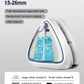 Magnetic Window Cleaner Water-Filled Window Cleaner Double Sides for 3-8 mm Windows, Professional, Contains Total 10 Sponges