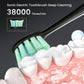 Sejoy Sonic Electric Toothbrush witht 10 pcs IPX7 600mAh Replacement Heads Rechargeable Electric Power Toothbrush