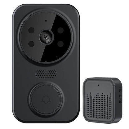 WiFi Wireless Video Doorbell with Chime APP Remote Monitoring Intelligent Doorbell Front Door Camera Indoor Outdoor Surveillance