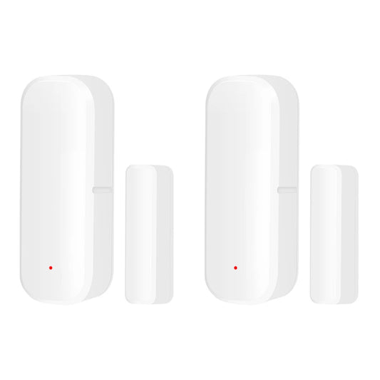 Wireless Security Alarm Door Sensor WiFi/Zigbee Smart Door Sensor Support for Google Home/Alexa Tuya for Bussiness Burglar Alert