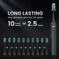 Sejoy Sonic Electric Toothbrush witht 10 pcs IPX7 600mAh Replacement Heads Rechargeable Electric Power Toothbrush