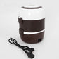 2L 3 Layers Electric Lunch Box 200W Food Warmer Stainless Steel Portable Steamer Pot Rice Cooker  Of Auto Shut Off Protector